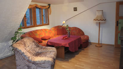 Wohnzimmer der Ferienwohnung 2